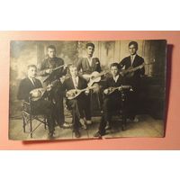 Фото "Оркестр: мандалина, гитара, балалайка", Зап. Бел., 1920-е гг.