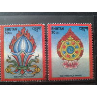 Бутан 1986 Буддизм, символика