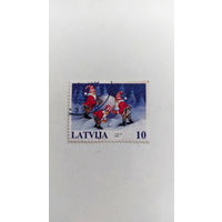 Латвия 1998. Новый год. Рождество