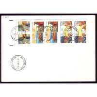 1989 год Финляндия Почта 1039-1043