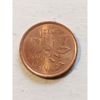 Канада 1 цент 2004