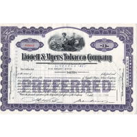 Liggett & Myers Tabacco Company, США (синяя)