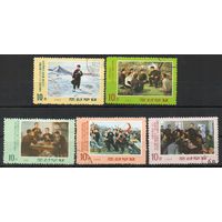 Юность Ким Ир Сена КНДР 1969 год серия из 5 марок