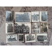 12 здымкаў вайскоўцаў 1950-х / 12 фото военных 1950-х со знаками