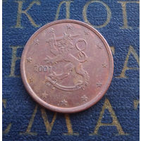 5 евроцентов 2001 Финляндия #01