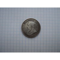 ЮАР (Трансвааль) 2 1/2 (2.5) шиллинга 1894, серебро
