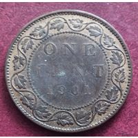 Канада 1 цент, 1876-1901