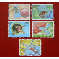 Куба. Космос. ( 5 марок ) 1988 года. 2-10.