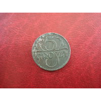 5 грошей 1928 года Польша