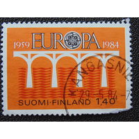 Финляндия 1984 г. Европа. /Серт./