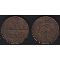 Франция _km940 10 франков 1976 год (m103)