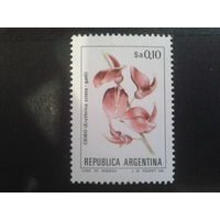 Аргентина 1984 Цветы 0,1 песо