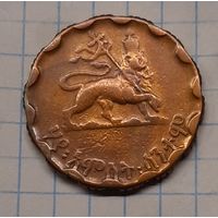 Эфиопия 25 центов 1944г.km36