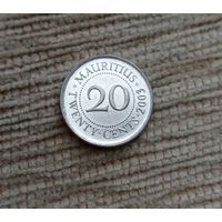 Werty71 Маврикий 20 центов 2003