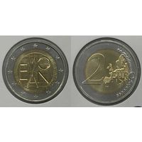 2 евро 2015 Словения "2000 лет римскому поселению Эмона" UNC