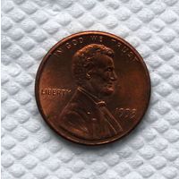 США 1 цент, 1993