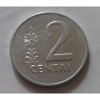 2 цента, Литва 1991 г.