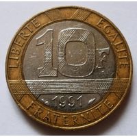 10 франков 1991 Франция