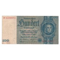 Германия 100 марок 1935 года. Водяной знак - узор. Нечастая!
