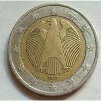 Германия 2 евро 2002 г. А