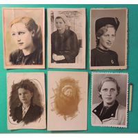 Фото "Женские портреты" 1940-50 гг