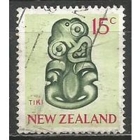 Новая Зеландия. Божество народа Маори. 1967г. Mi#465.