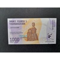 1000 ариари 2017 года. UNC. Мадагаскар. Распродажа