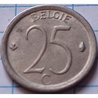 Бельгия 25 сантимов, 1969    BELGIE       ( 2-1-1 )