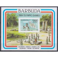 1984 Barbuda 741/B85b Олимпийские игры 1984 года в Лос-Анджелесе 20,00 евро