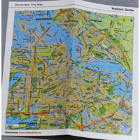 История путешествий: Амстердам, туристическая карта