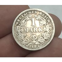 1 марка 1883 год Монетный двор "G" - Карлсруэ