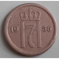 Норвегия 25 эре, 1956 (12-7-11(в))