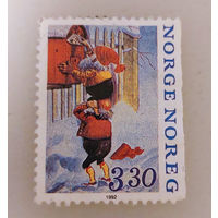 Норвегия 1992. Новый год. Рождество. Гномы