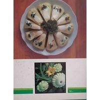 Овощи Патиссоны отварные с майонезом Маринованные патиссоны