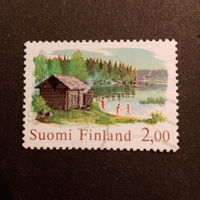Финляндия 1994. Лесной домик