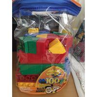 Конструктор пластиковый Best Lock(США) Набор кубиков(100 штук) для детей от 2 лет