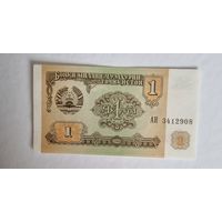 1 рубль Таджикистана 1994 года.