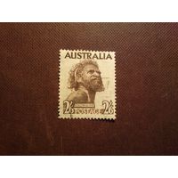 Австралия 1952 г.Австралийский абориген. /40а/