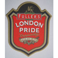 Подставка под пиво London Pride.