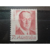 Австралия 1972 Премьер-министр Брук, угловая марка