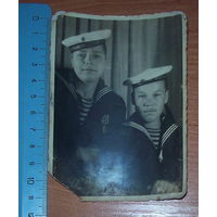 Фото моряков Днепровской флотилии 1946-1949 г
