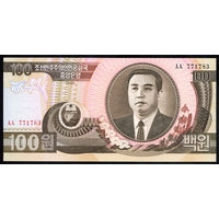 NORTH-KOREA/Северная Корея_100 Won_1992_Pick#43.a_UNC