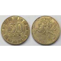 50 центов Литва 1997