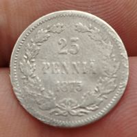 25 пенни 1875 г.