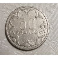 Центральная Африка. 50 франков 1998