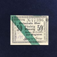 Германия, нотгельд, STUHM, (Westpreussen), ШТУМ (Польша), 50 пфеннигов 1920