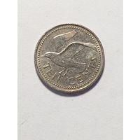 Барбадос 10 центов 1992 года .
