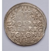 Три гроша 1590 года. Познань