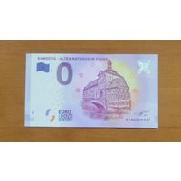 Банкнота 0 евро сувенирная Германия Бамберг - ратуша (XEAG006987)