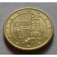 10 евроцентов, Австрия 2007 г.